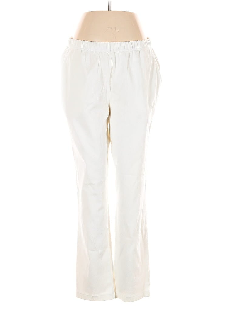 Pre-owned L.l.bean Casual Pants In White