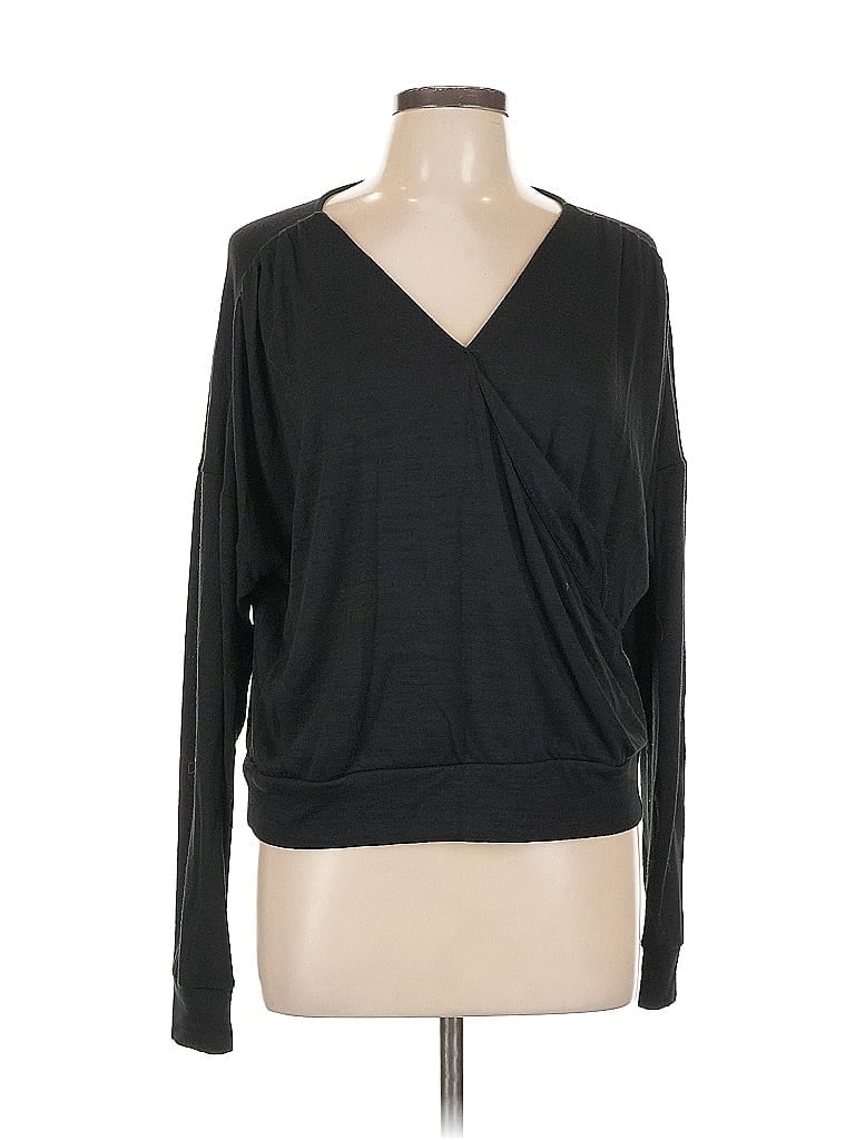 Pre-owned Gap Cardigan Sweater In Black