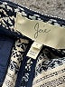 Joie Print Blue Shorts Size 6 - photo 3