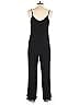 Anthropologie 100% Viscose Solid Black Jumpsuit Size 10 - photo 2