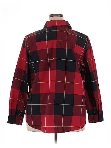 Foxcroft Long Sleeve Button-Down Shirt (view 2)
