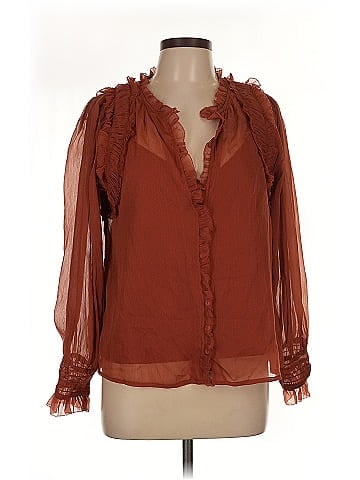 Forever That Girl for Anthropologie Long Sleeve Blouse (view 1)