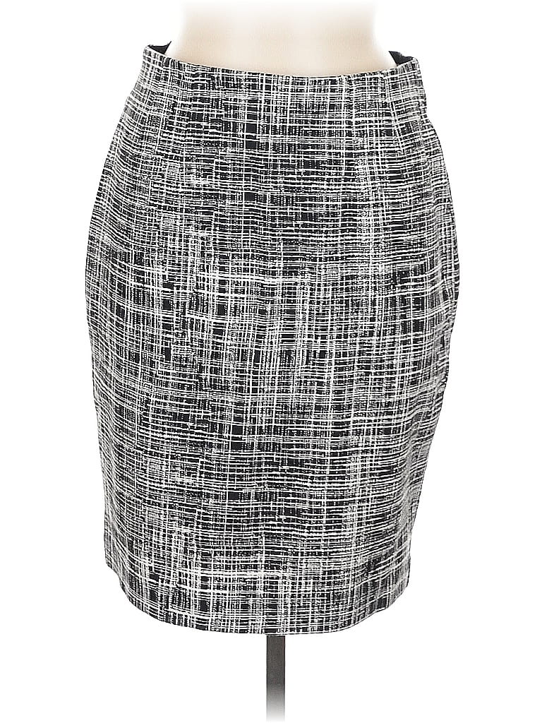 Pre-owned Amanda + Chelsea Formal Skirt In Gray