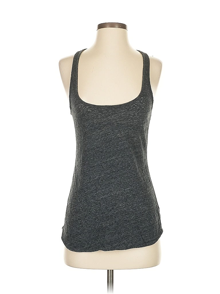 Click to view more detailed imagery on our partner's website Pre-owned American Eagle Outfitters Tank Top Gray Halter Neckline Tops