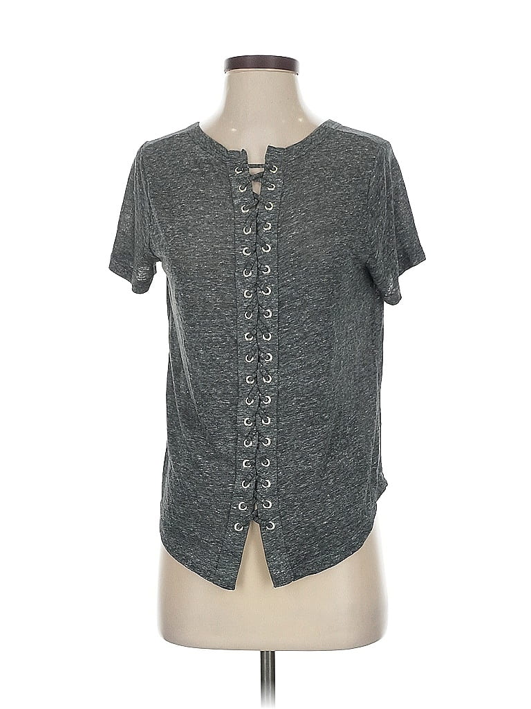 Pre-owned Gap Short Sleeve T-shirt In Gray