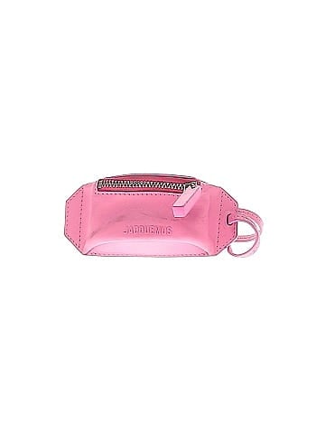 Jacquemus Pink La Montagne 'Le Port-Clé Banane' Coin Pouch  (view 1)