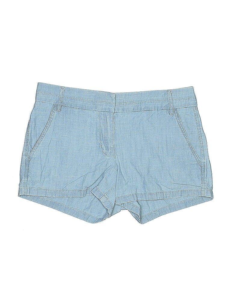Pre-owned J.crew Factory Store Denim Shorts In Blue