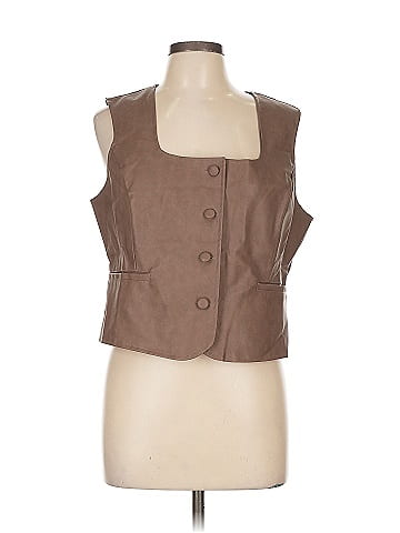 Flat White Sleeveless Blouse (view 1)