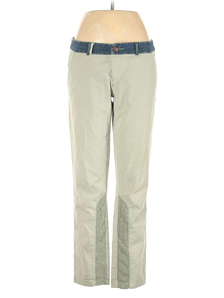 Pre-owned Pilcro And The Letterpress Jeans In Green