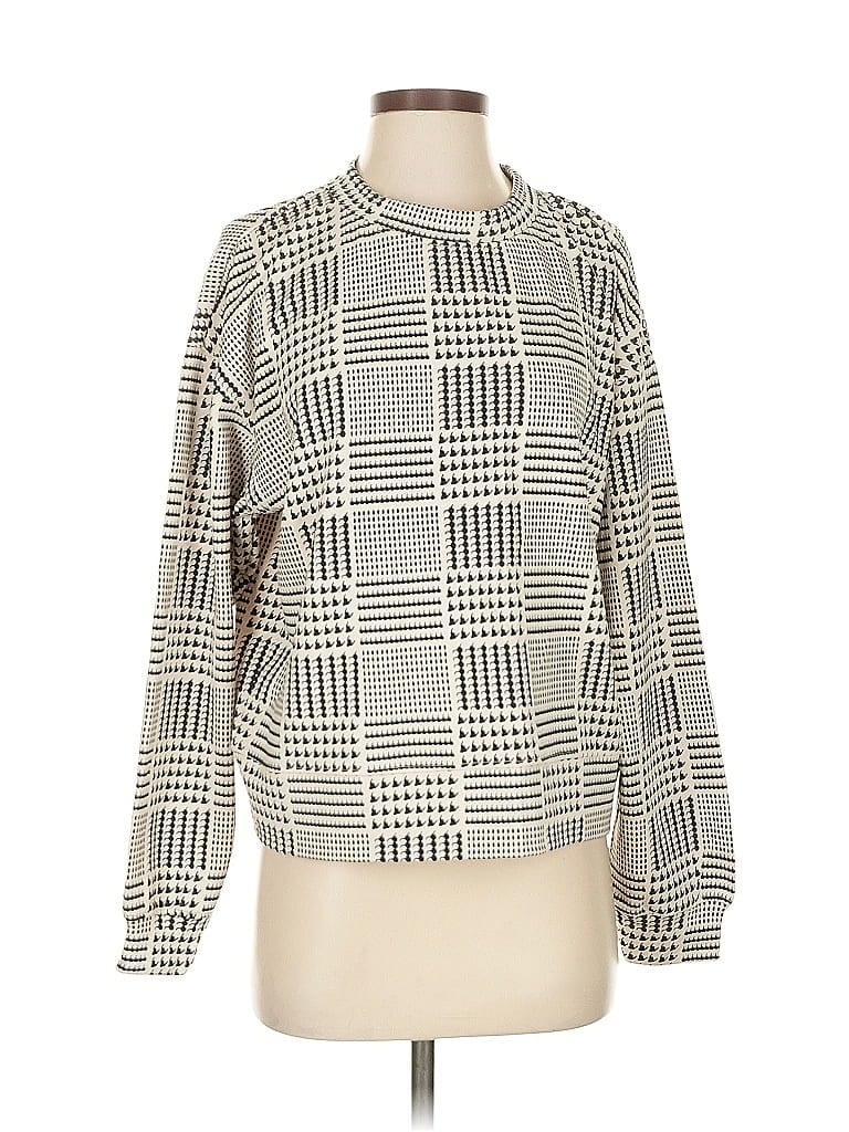 L*SPACE Pre-owned Pullover Sweater In White