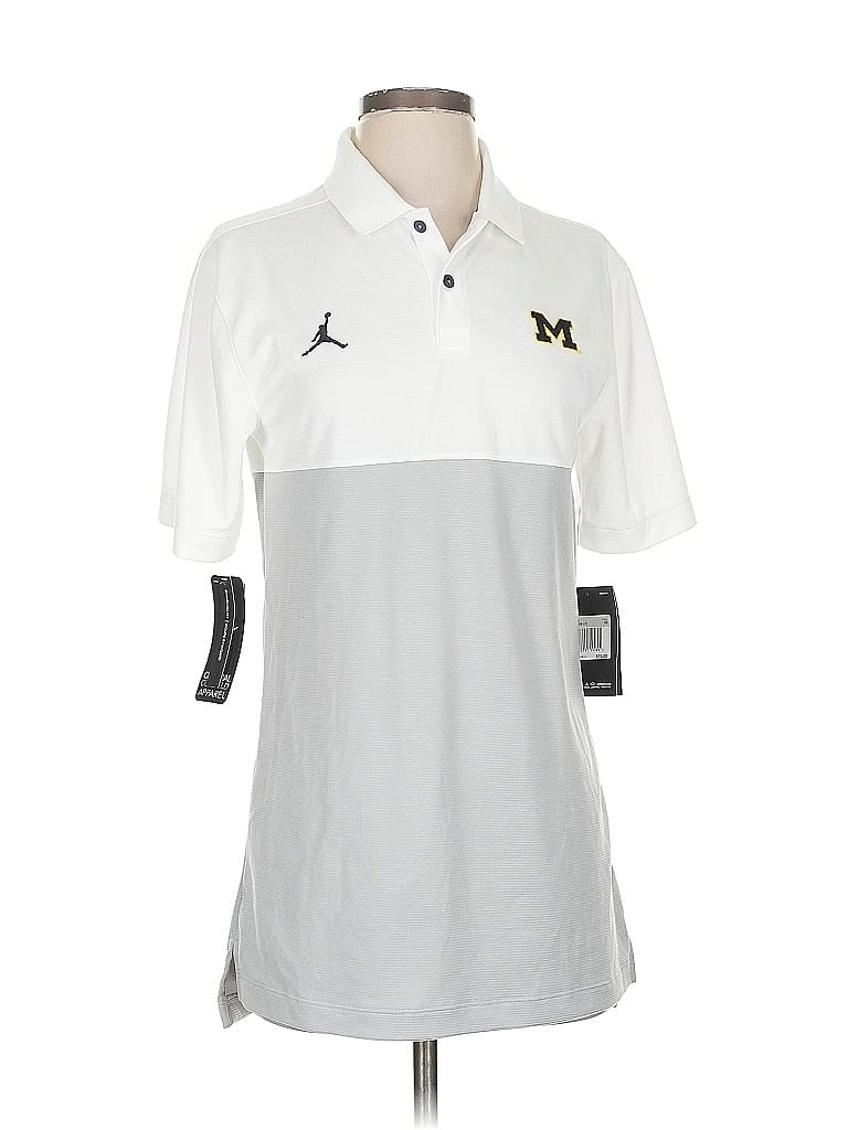 Air Jordan Short Sleeve Polo Shirt In Multi