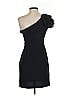 Max and Cleo Solid Black Cocktail Dress Size 2 - photo 2