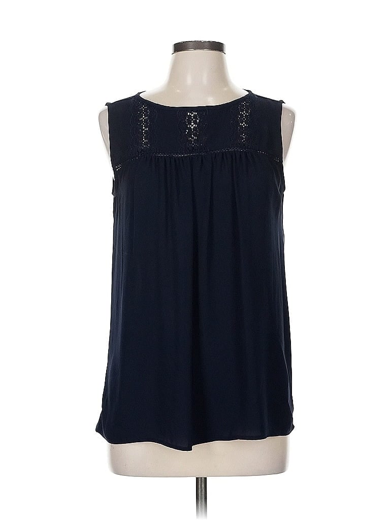 Pre-owned Ann Taylor Loft Casual Dress In Blue