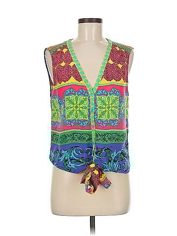 Hale Bob Sleeveless Silk Top (view 1)