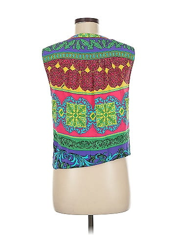 Hale Bob Sleeveless Silk Top (view 2)