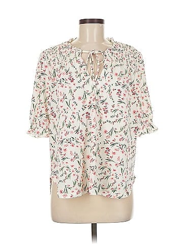 MELLODAY Short Sleeve Blouse (view 1)