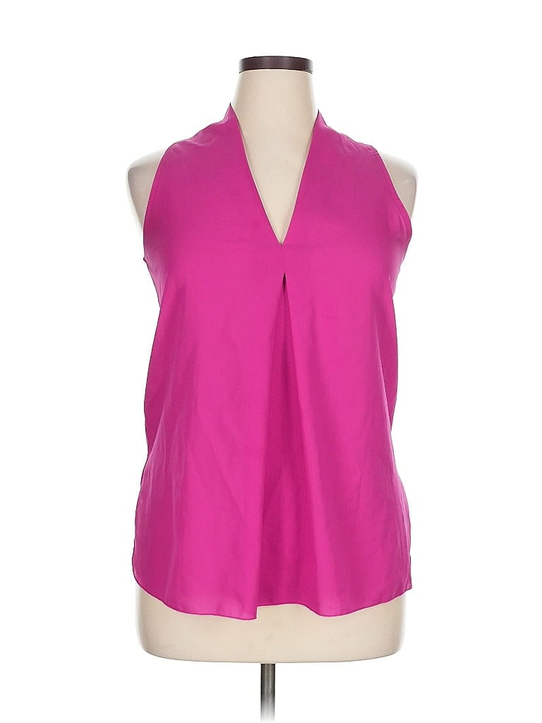 Pre-owned Black Tape_ Sleeveless Blouse In Pink