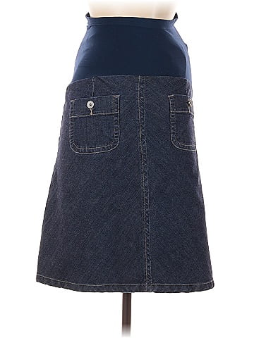 Motherhood Denim Skirt (view 2)
