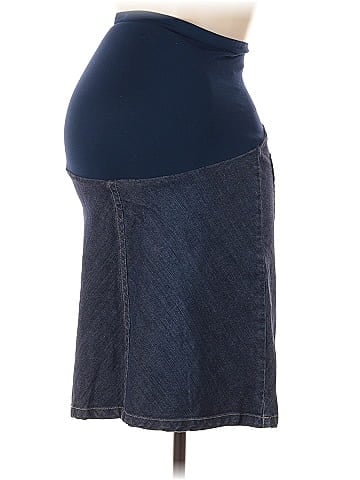 Motherhood Denim Skirt (view 1)