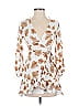 Altar'd State 100% Rayon White Long Sleeve Blouse Size XS - photo 1