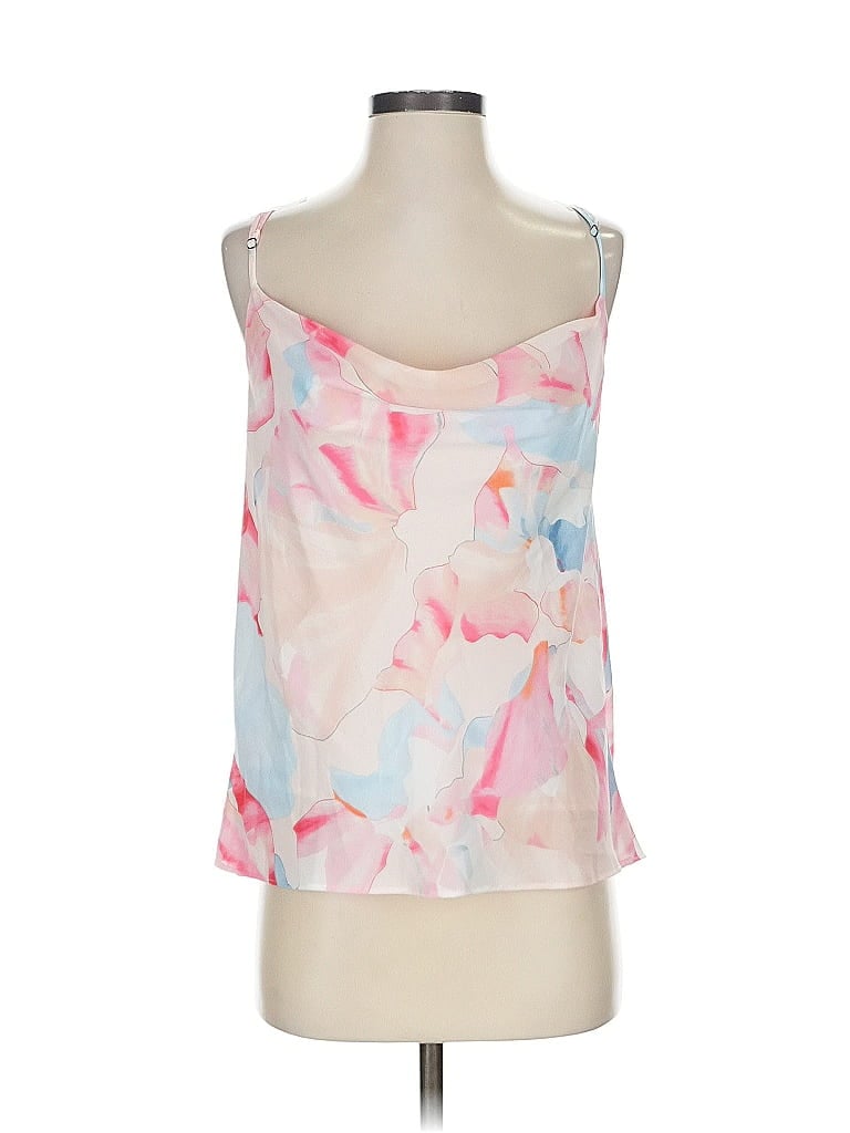 Pre-owned 1.state Tank Top Pink Strapless Neckline Tops