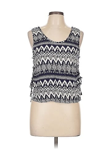 Blue Island Sleeveless Top (view 1)