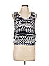 Blue Island Blue Sleeveless Top Size L - photo 1