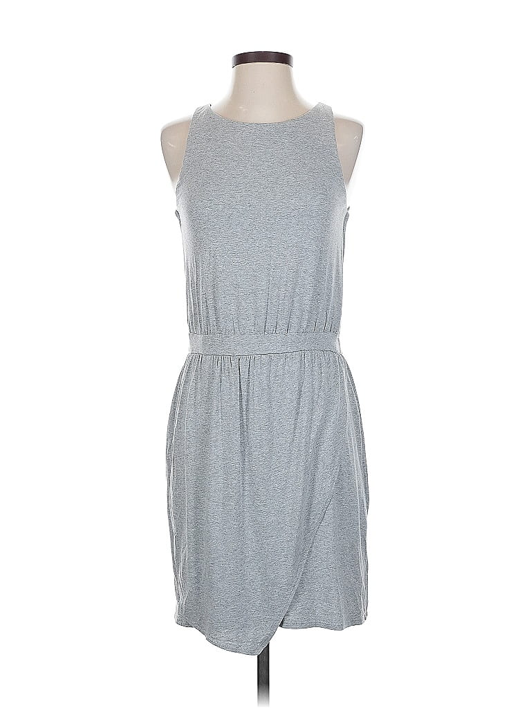 Pre-owned Weston Casual Dress In Gray