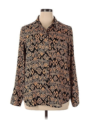Jones New York Long Sleeve Blouse (view 1)