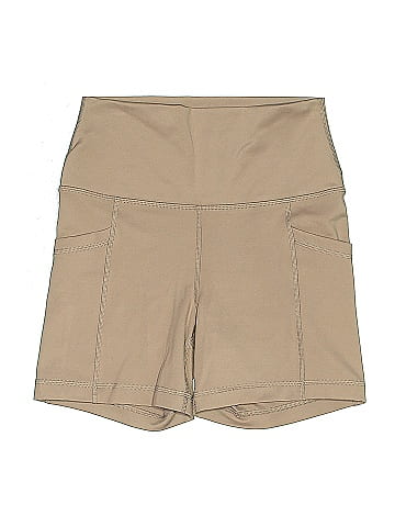 Yogalicious Khaki Shorts (view 1)