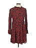 Copper Key 100% Rayon Animal Print Red Casual Dress Size XS - photo 1