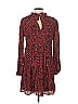 Copper Key 100% Rayon Animal Print Red Casual Dress Size XS - photo 2