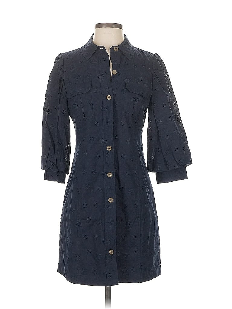 Pre-owned Vince Camuto Casual Dress In Blue