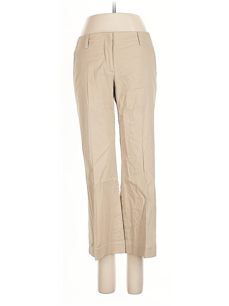Pre-owned Theory Khaki Pant In Brown