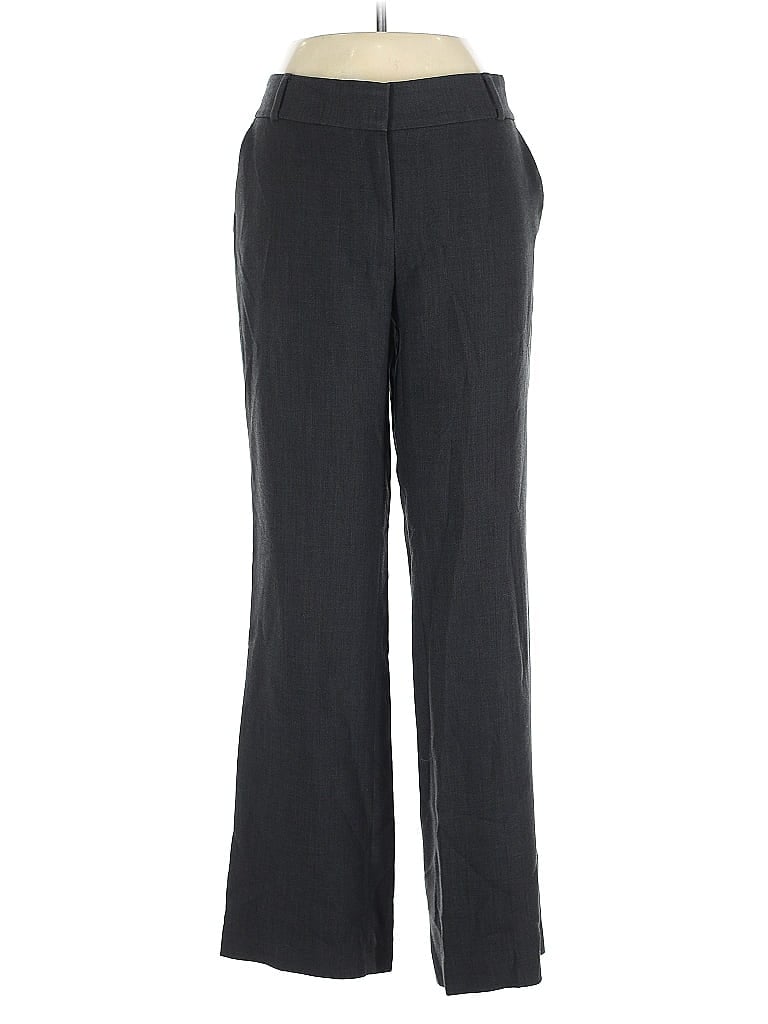 Pre-owned Ann Taylor Loft Dress Pants In Gray