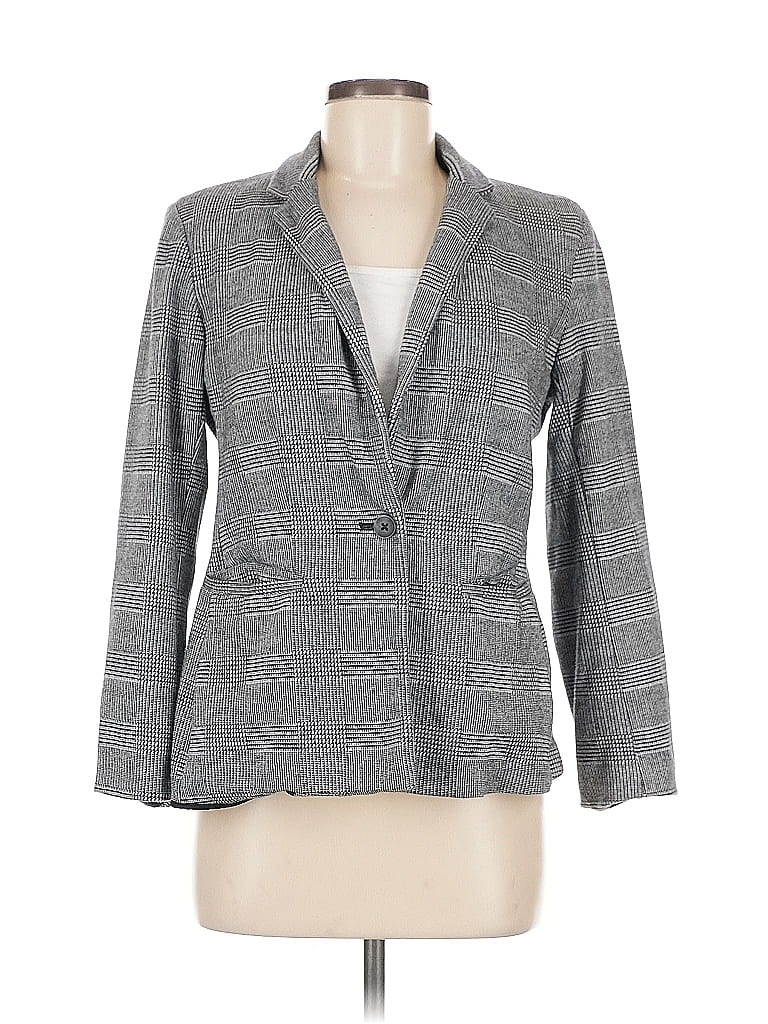 Pre-owned Old Navy Blazer Jacket In Gray