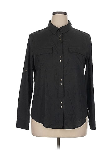 Ivanka Trump Long Sleeve Button-Down Shirt (view 1)