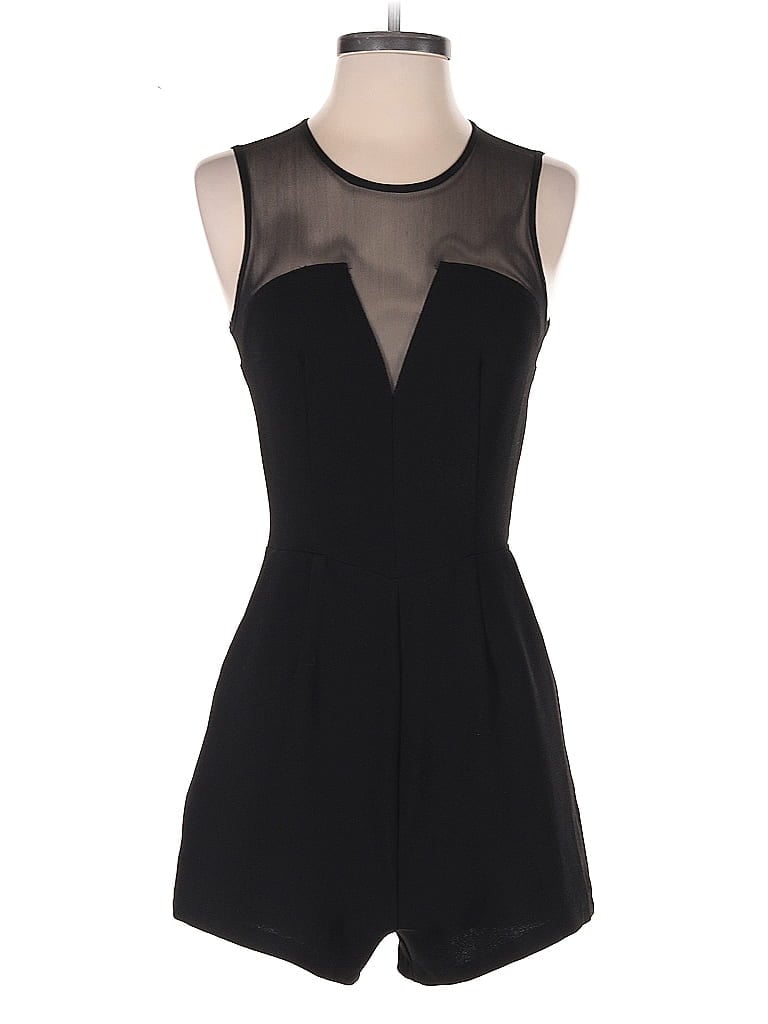 Pre-owned Bcbgeneration Romper In Black