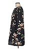 Lulus 100% Polyester Floral Black Casual Dress Size M - photo 5