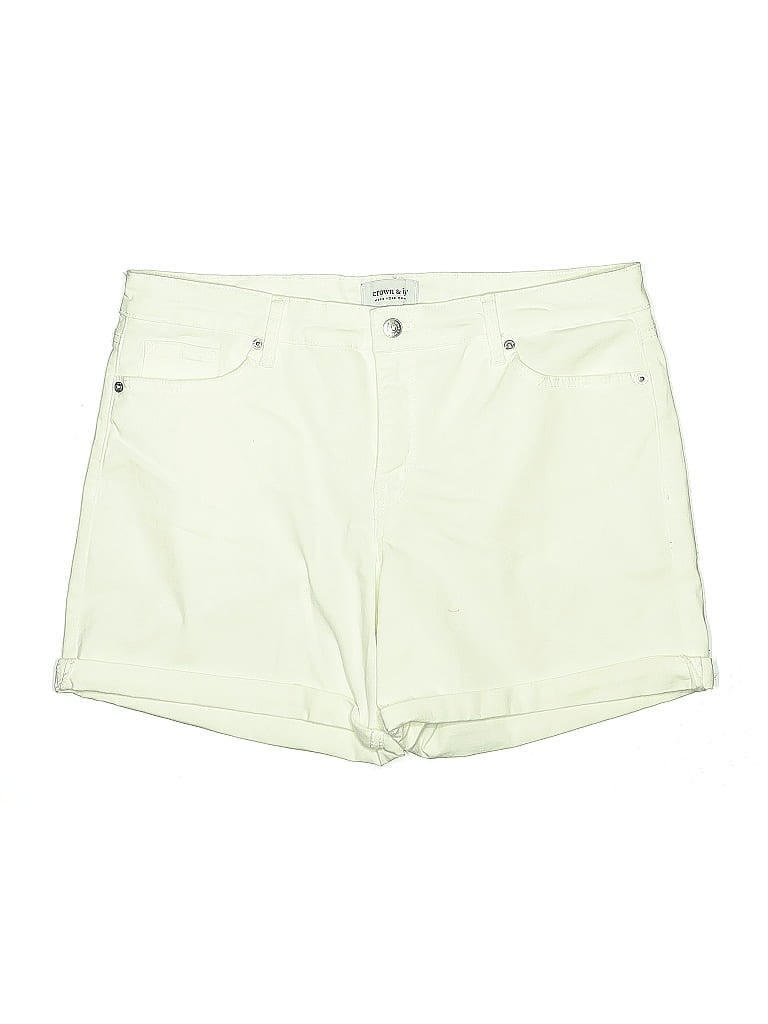 Pre-owned Crown & Ivy Shorts In Green