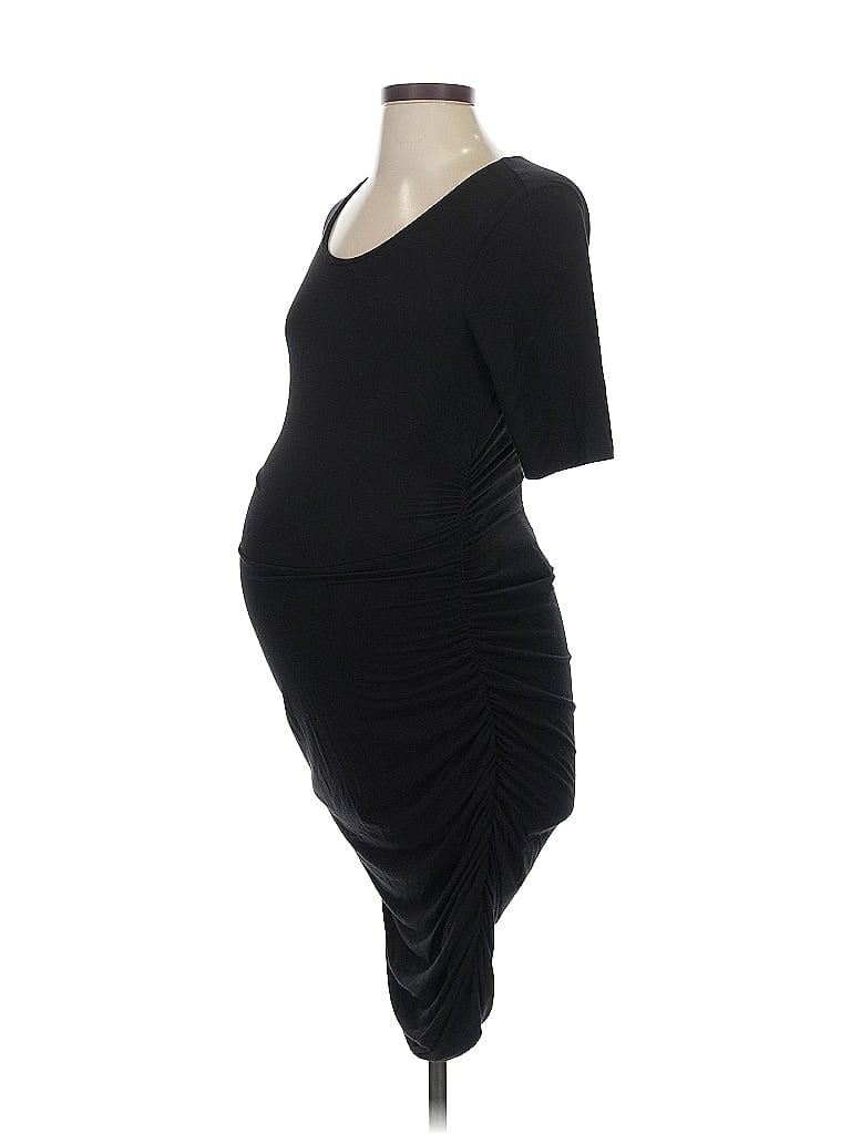 Pre-owned A Pea In The Pod Casual Dress In Black