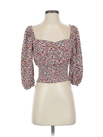 AFRM 3/4 Sleeve Blouse (view 1)