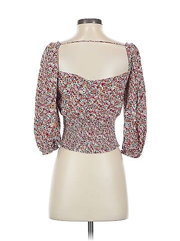 AFRM 3/4 Sleeve Blouse (view 2)
