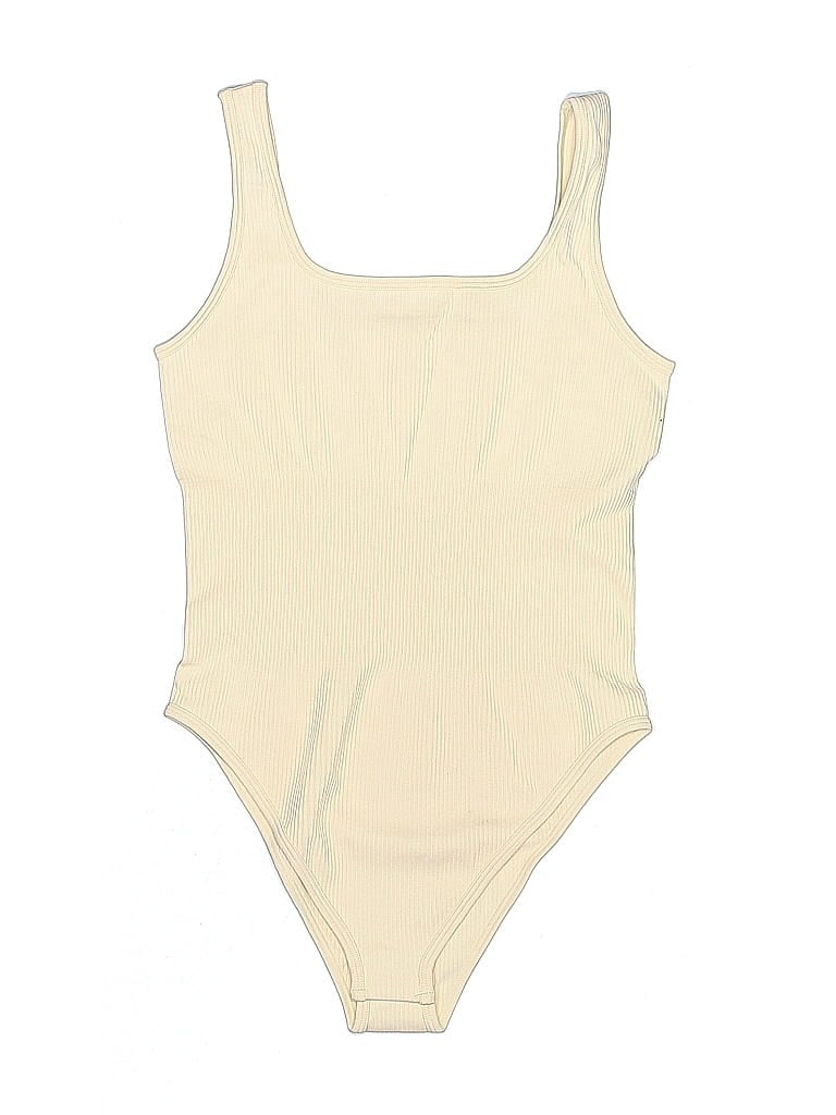 Pre-owned Oqq Bodysuit In White