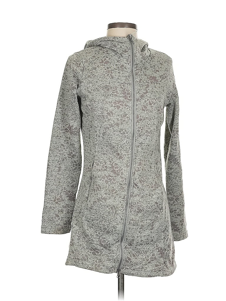 Pre-owned Mondetta Coat In Gray