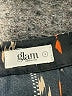 Glam 100% Polyester Print Black Casual Dress Size S - photo 7