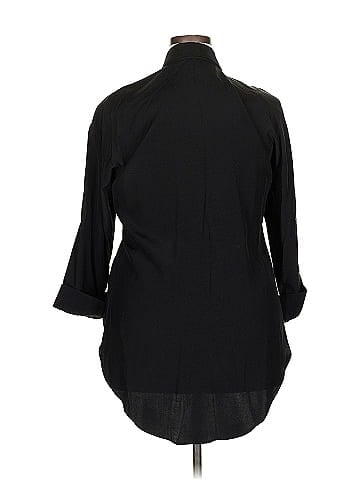 R&M Richards 3/4 Sleeve Button-Down Shirt (view 2)