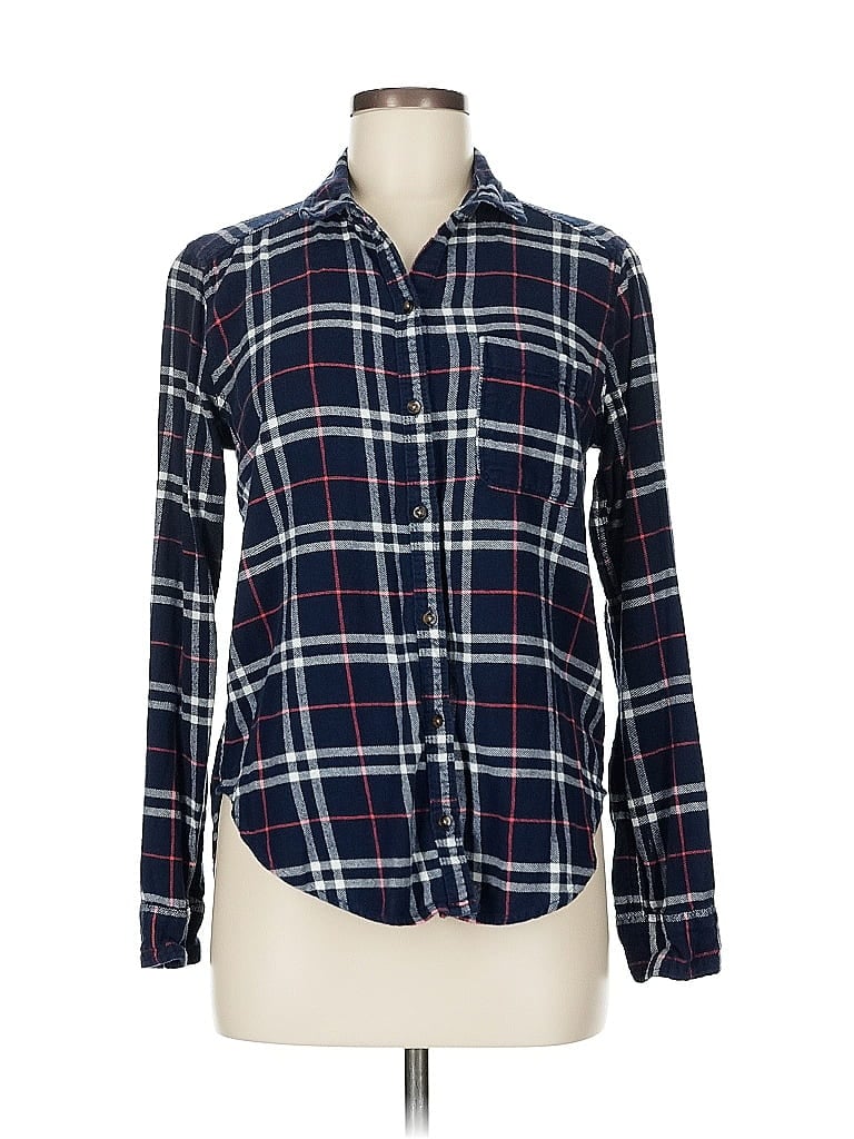 Click to view more detailed imagery on our partner's website Pre-owned Hollister Long Sleeve Button Down Shirt In Blue
