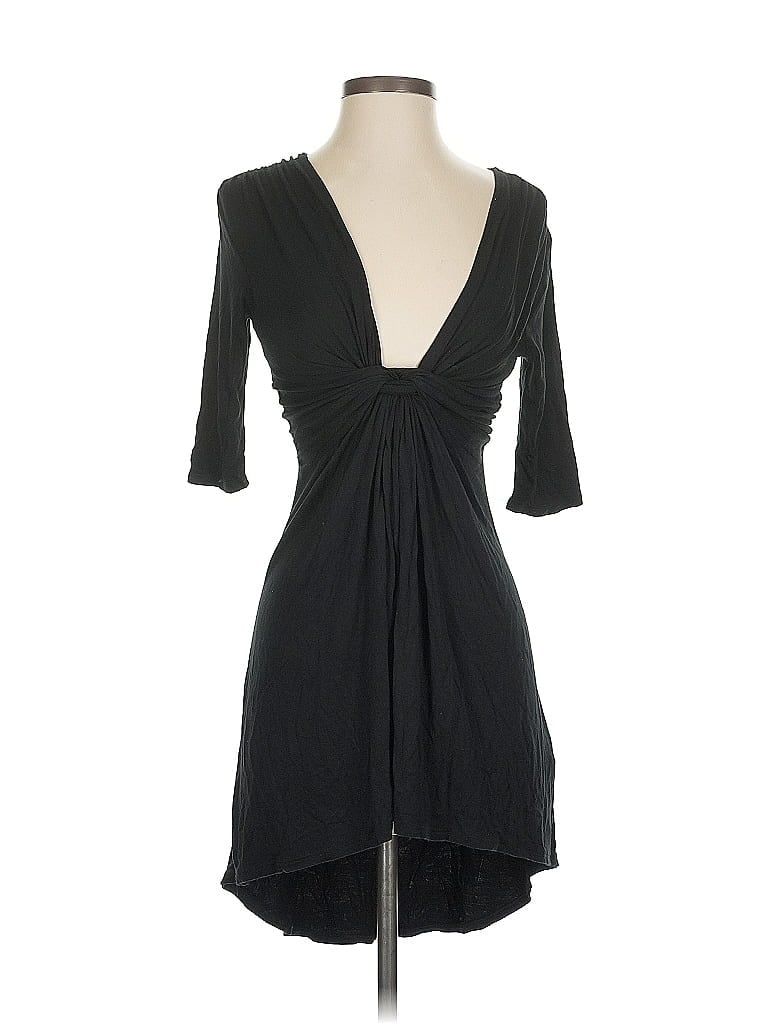 Pre-owned S-twelve Cocktail Dress In Black