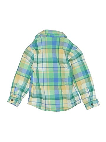 Cat & Jack Long Sleeve Button-Down Shirt (view 2)